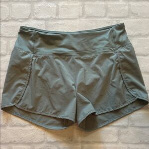 Freefly Women's Soft Green Athletic Shorts- Medium